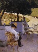 Orange tree Gustave Caillebotte